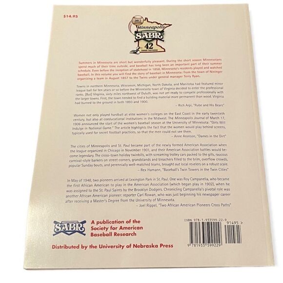 The National Pastime, 2012: Short but Wondrous Summers baseball book - Picture 2 of 3